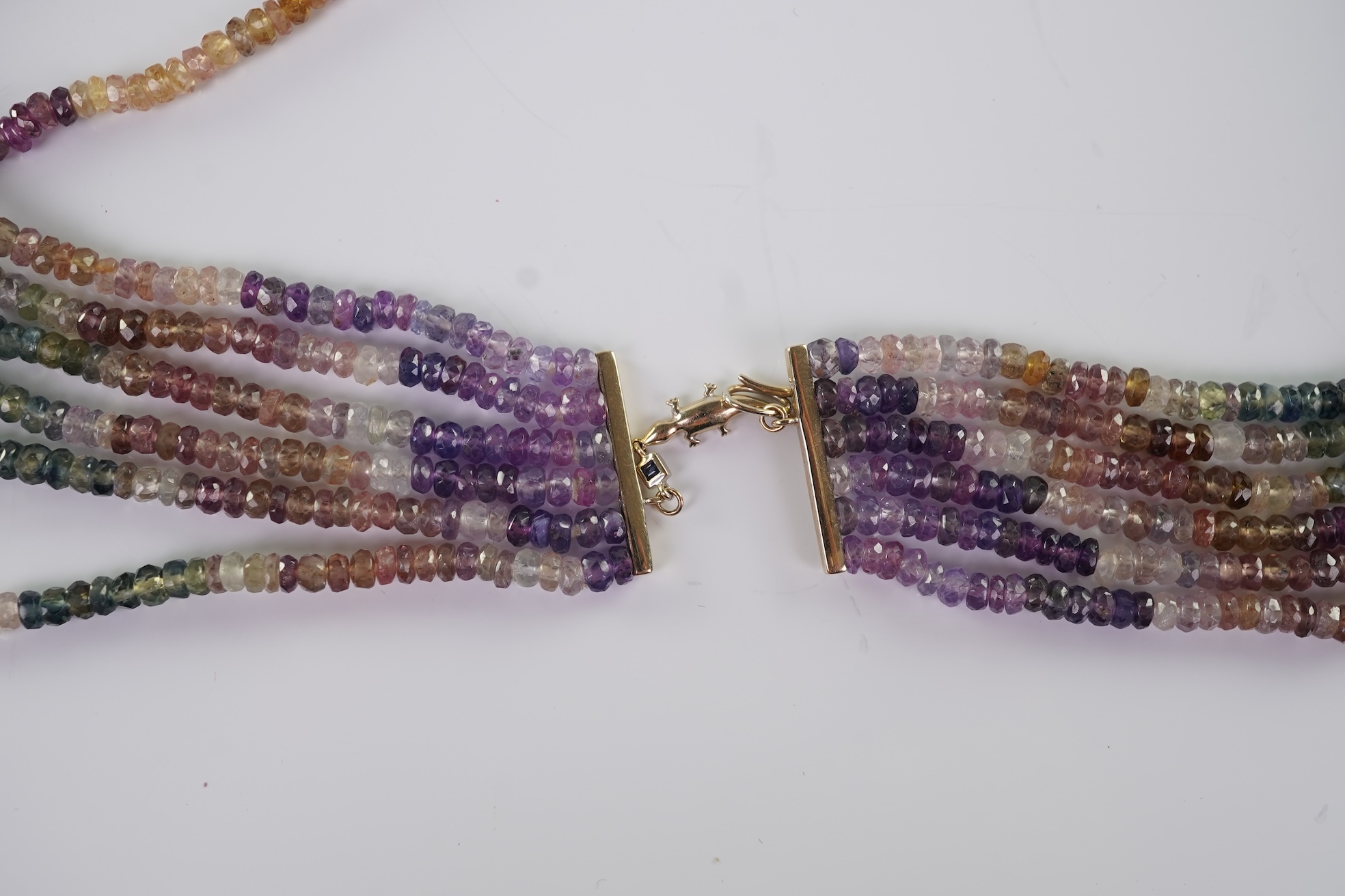 H. Stern, a sapphire necklace